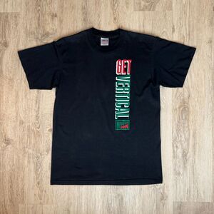 Vintage Mountain Dew Graphic T-Shirt Get Vertical Black XL 90s Single Stitch USA